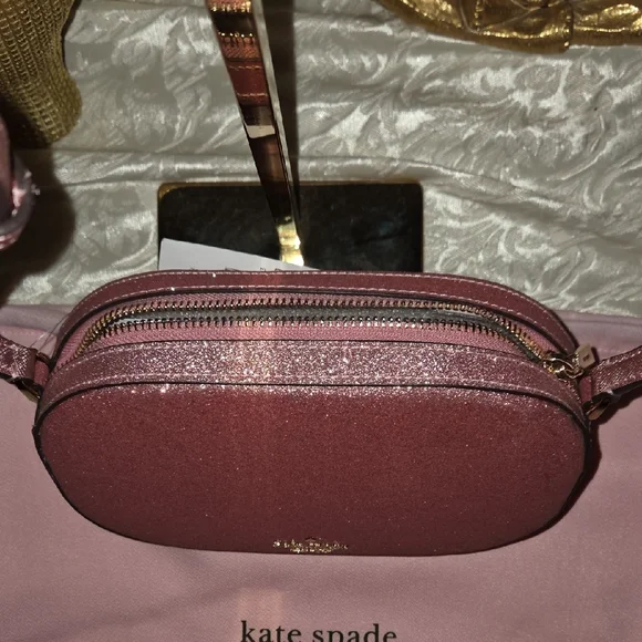 Kate Spade Glimmer Oval Camera Crossbody Bag - Picture 3 of 5